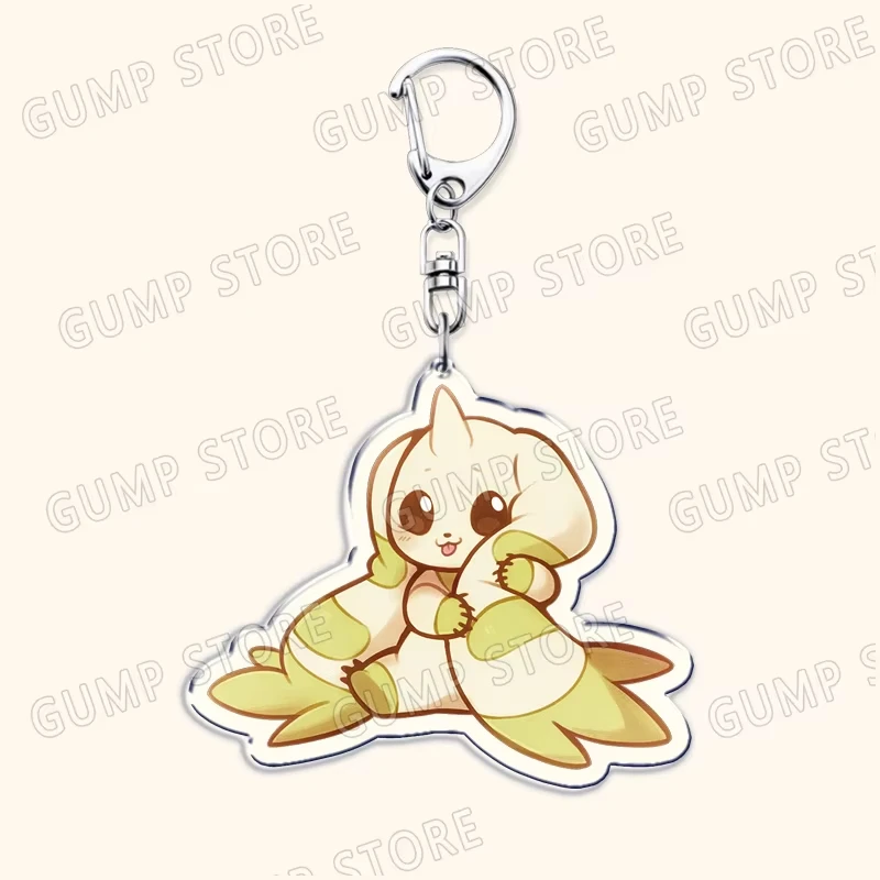 Classic 90s Anime Keychains for Accessories Bag Merciful Tai Karis Digivice Agumon Terriermon Monsters Keyrings Jewelry Fan Gift view 4