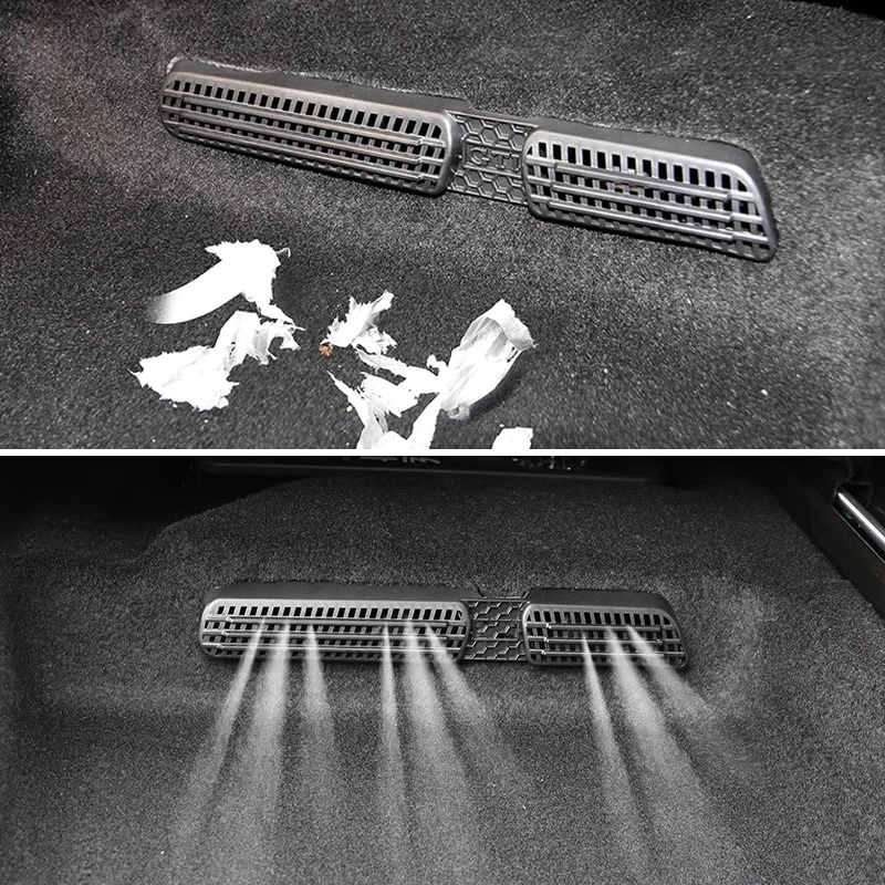 Car A/C Air Vent Cleaner Grille For SEAT Ateca Tarraco FR Rear Vent Under Seat Air Conditioner Outlet Exhaust Covers Accessories