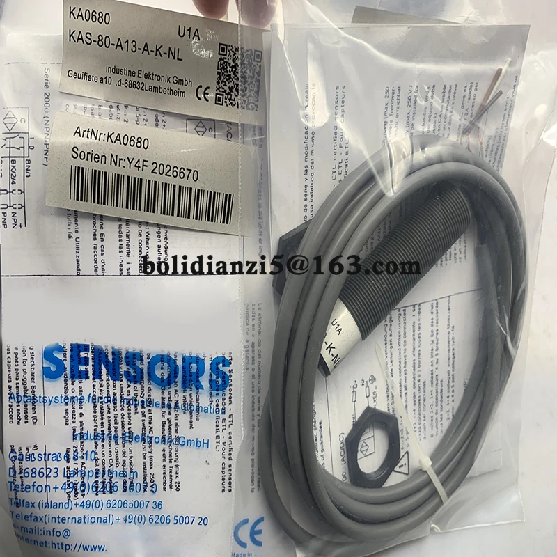 Sensor de interruptor de proximidad, KAS-80-20-A-Y5, KAS-80-20-S, KAS-80-23-S-M12, en stock, nuevo