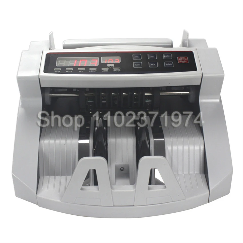 

Money Counter Electronic Multi Currency Banknote Counter Cash Counting Machine with LED Display for Banks Shops(Multi Currency)