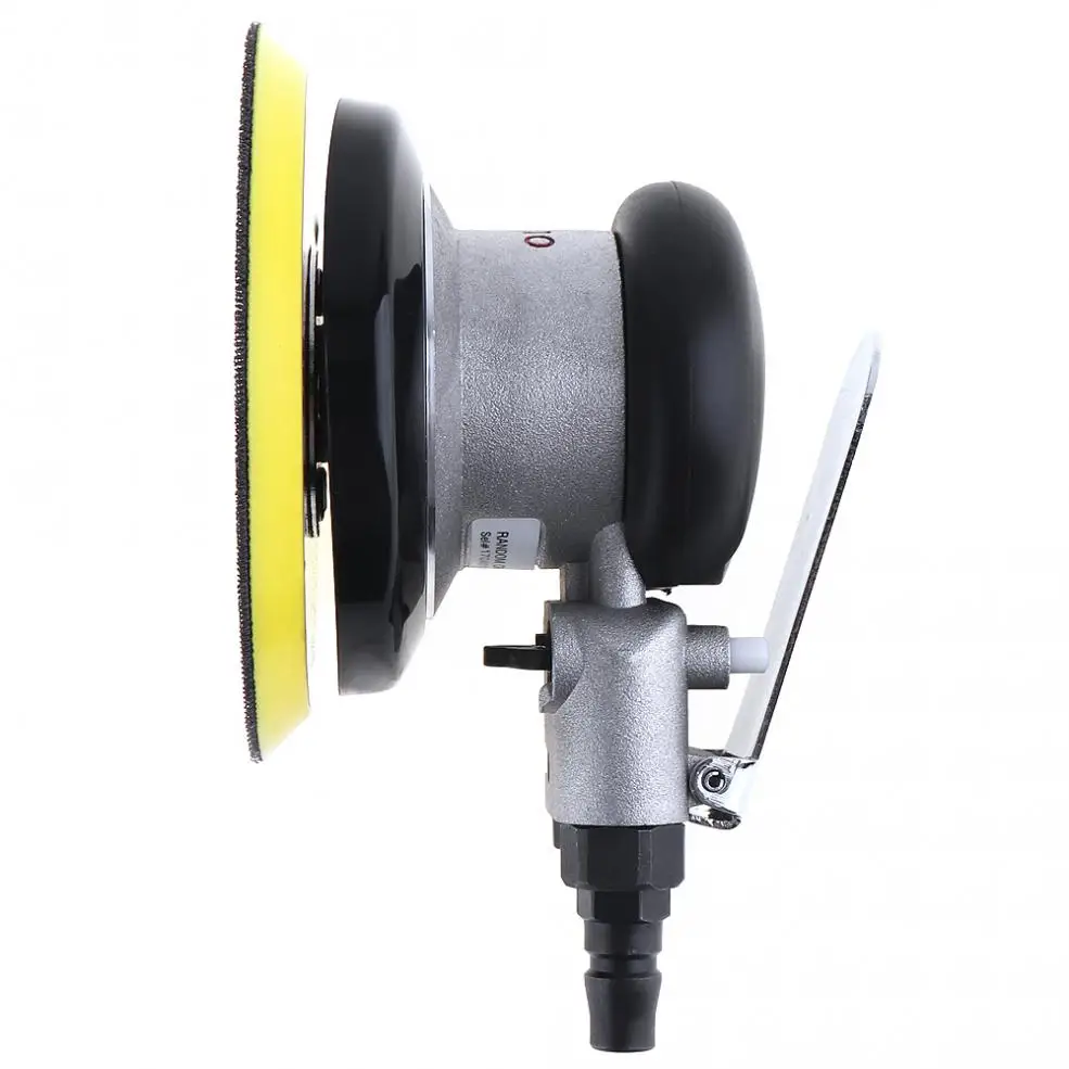 5 Inch Pneumatic Grinder Random Orbital Pneumatic Sander Circular Air Polished Grinder  Vacuum Eccentric Polishing Machine Tools