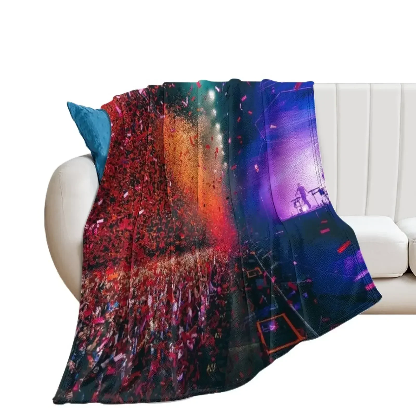 rave Throw Blanket decorative Giant Sofa Blankets