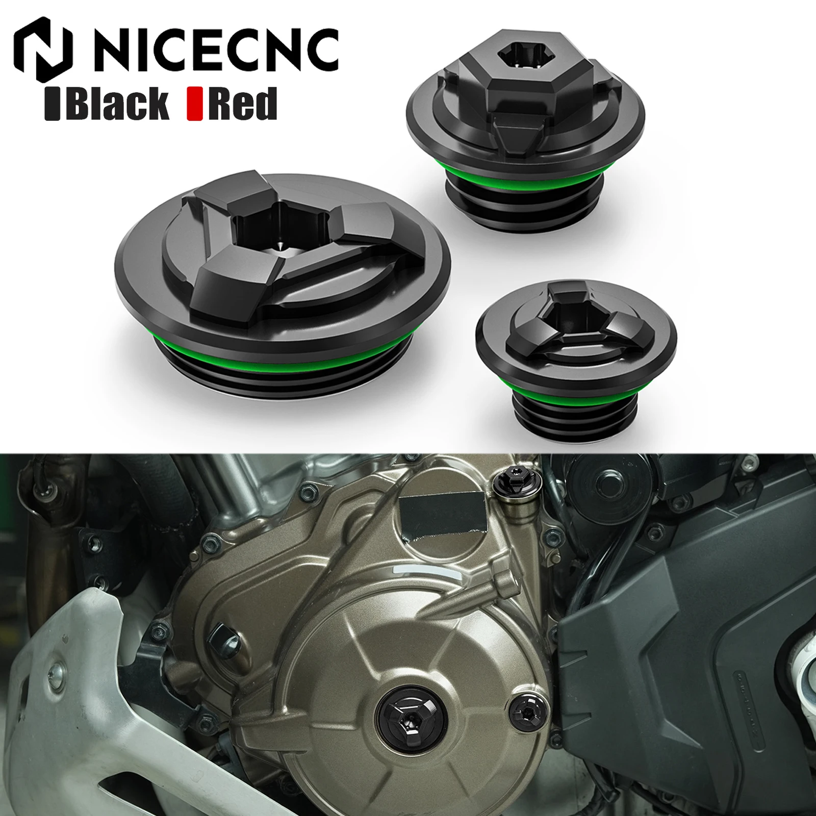 

For Honda CRF1100L CRF1000L Africa Twin Adventure Sports 2020-2025 Engine Timing Cover Oil Filler Cap Africa Twin CRF1100L 1000L