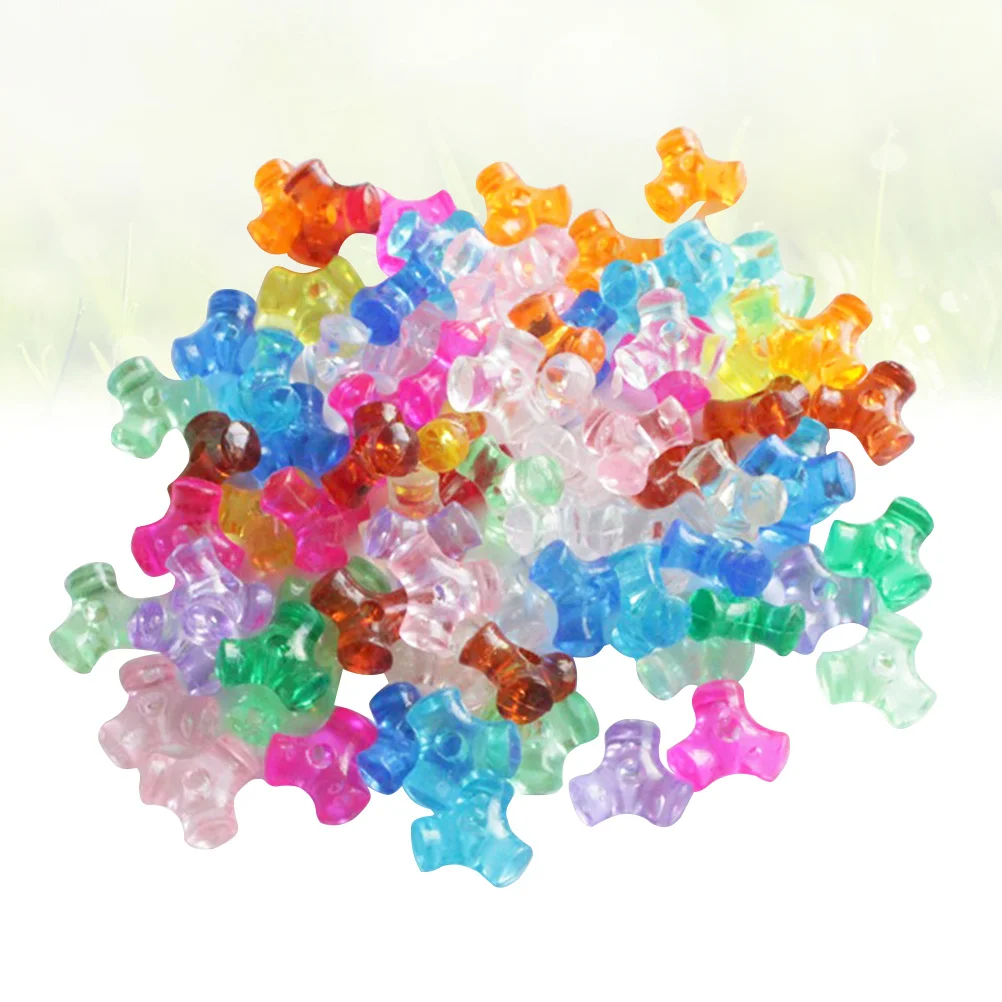 1000Pcs Plastic Loose Beads Kits DIY Kids Jewelry Making Craft Necklace Bracelet Multicolor Beads Set Bead Kids Set