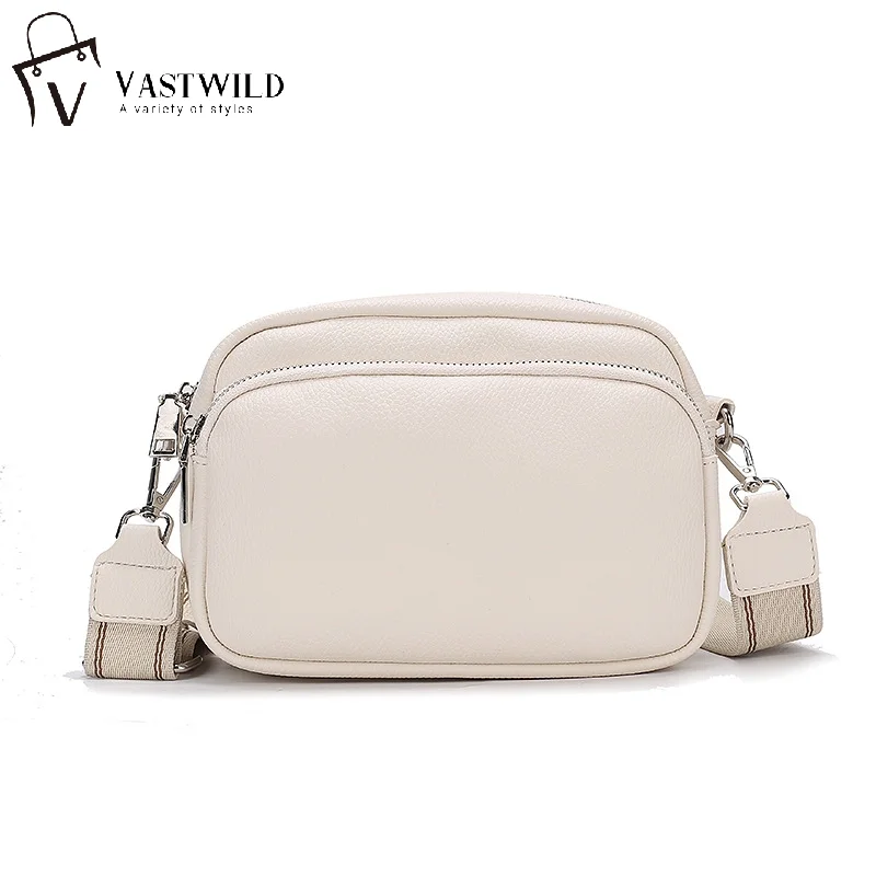 

Women Crossbody Bag Multi Space Fashion Design Sense Large Capacity PU Material Lightweight Single Shoulder Bag