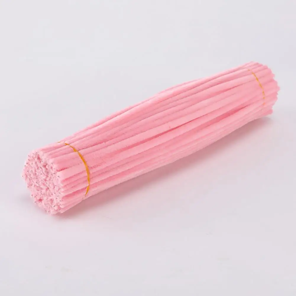 

Children Pipe Cleaners Pipe Cleaner Flower Crafts Kit for Diy Handmade Bouquet Decoration 100pcs Multi-color Chenille for Kids
