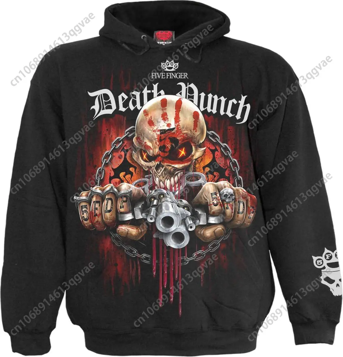 

Black Hoody - Licensed 5FDP Assassin