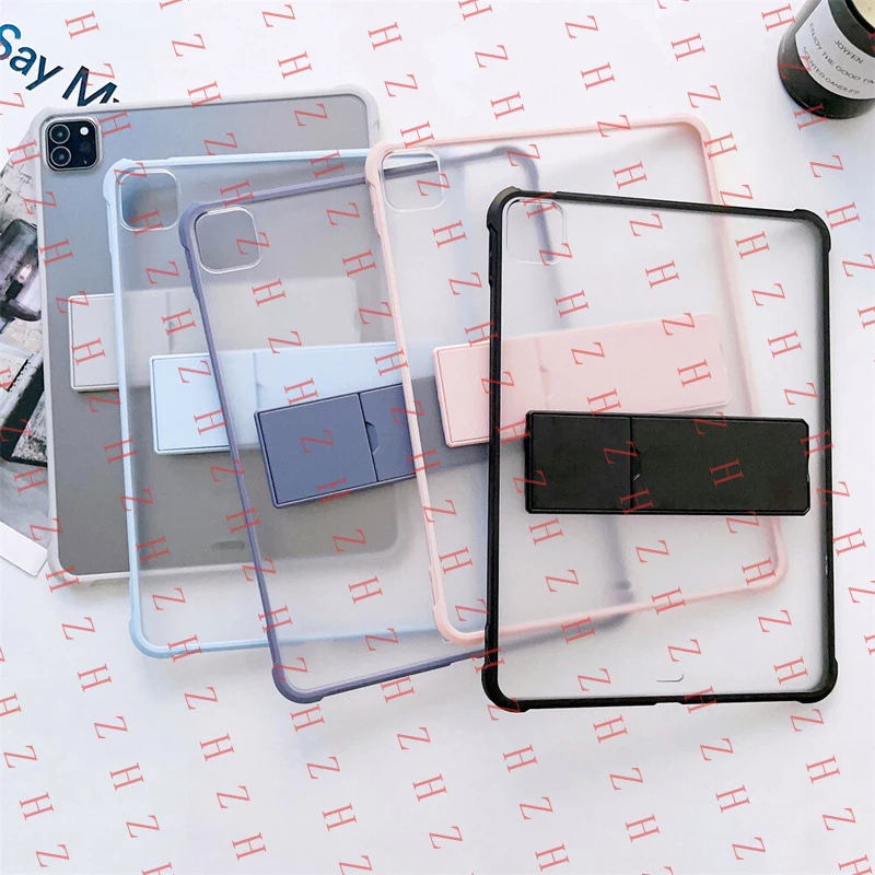 P+ Clear Case Stand Protective Cover For iPad Pro 13 11 Air 5/4 10th 9th 8th Mini