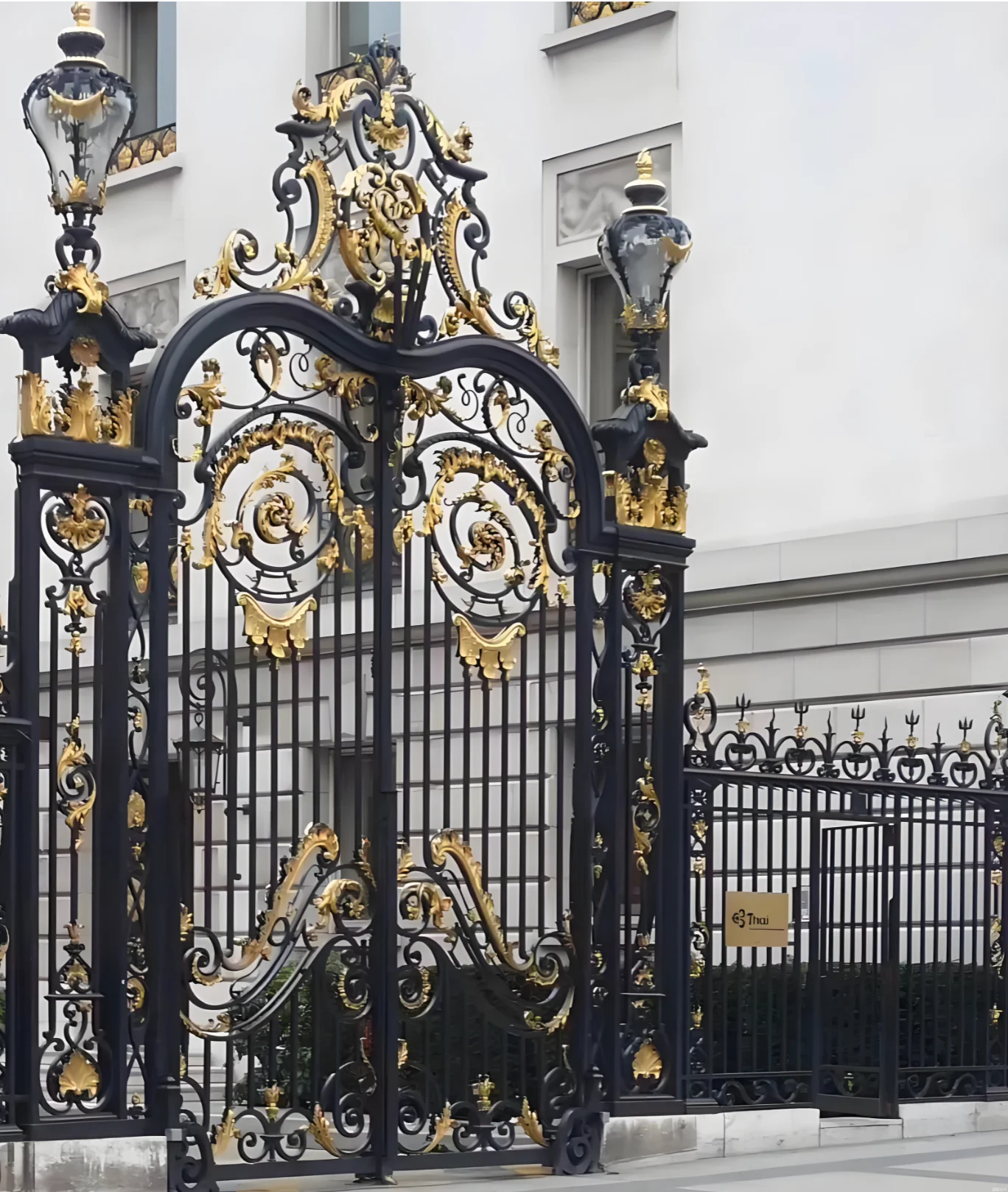 Home Garden Customizable Sliding Electric Gate for Industrial Use Villa Exterior Driveway Metal Gate