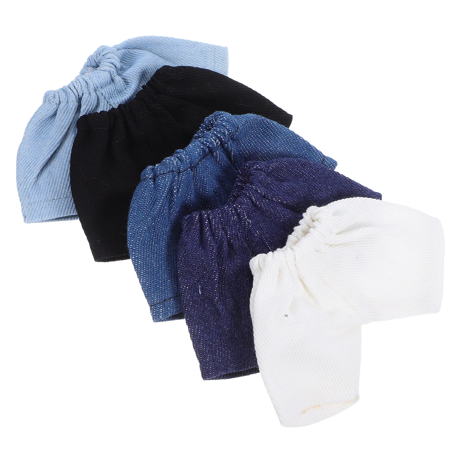 

5Pcs 20Cm Playtime Garments Snug Fit Stretch Waist Colorful Designs Ideal for Small Character Costumes Creative Dress Up Kits