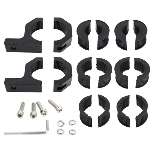 Imagen 2 del producto Kit de soporte de montaje de barra de luz LED todoterreno para montaje de luz de látigo de camión de motocicleta ATV UTV de aluminio Universal de 1 ""/1,5""/1,75 ""/2""