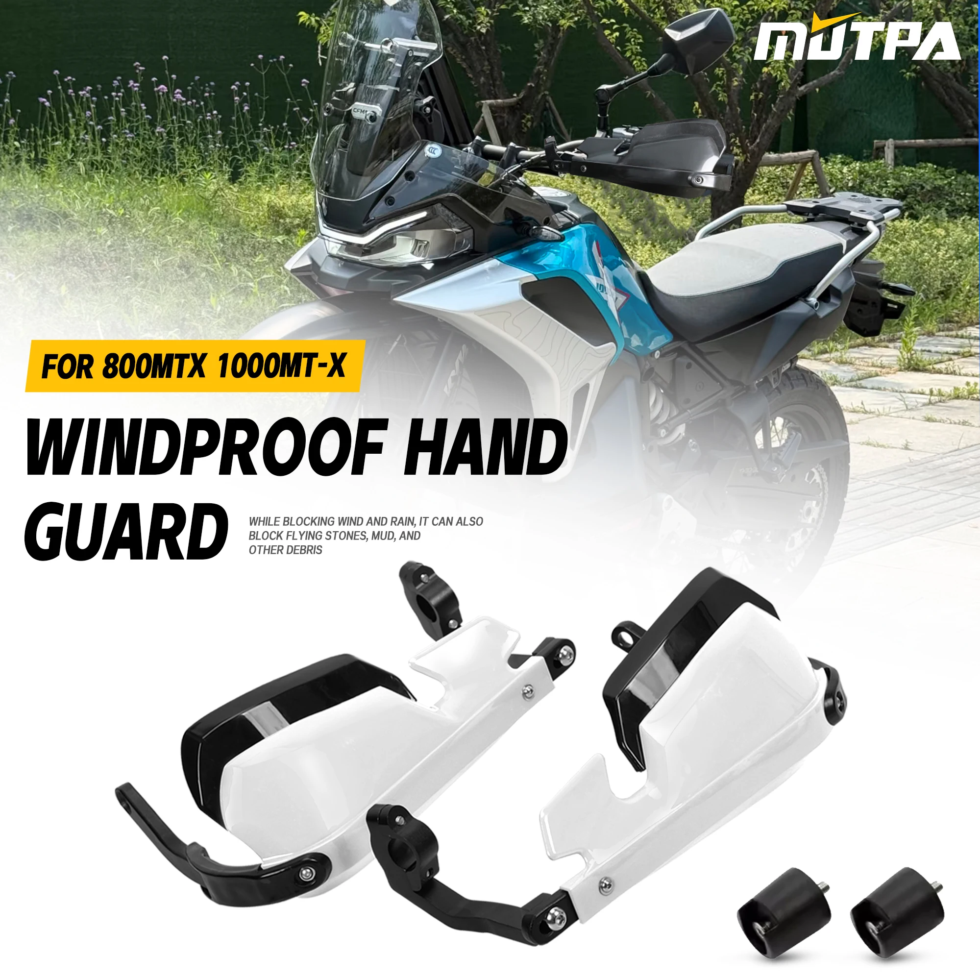 For CFMOTO 800 1000MT-X 800MT X Motorcycle 1000MTX Aluminum Alloy Handguard Shield Hand Guard Handlebar Lever Protector Cover