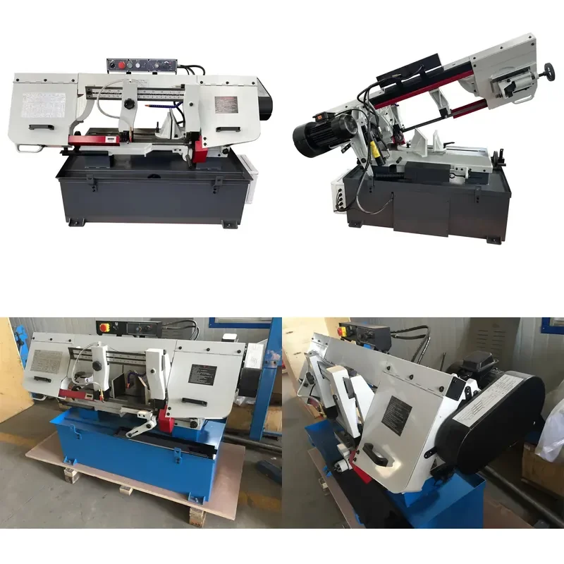 for BS-1018B Belt Driven Miter Saw Metal Saw 10 Inch Portable Metal Band Saw Maximum Processing Capacity