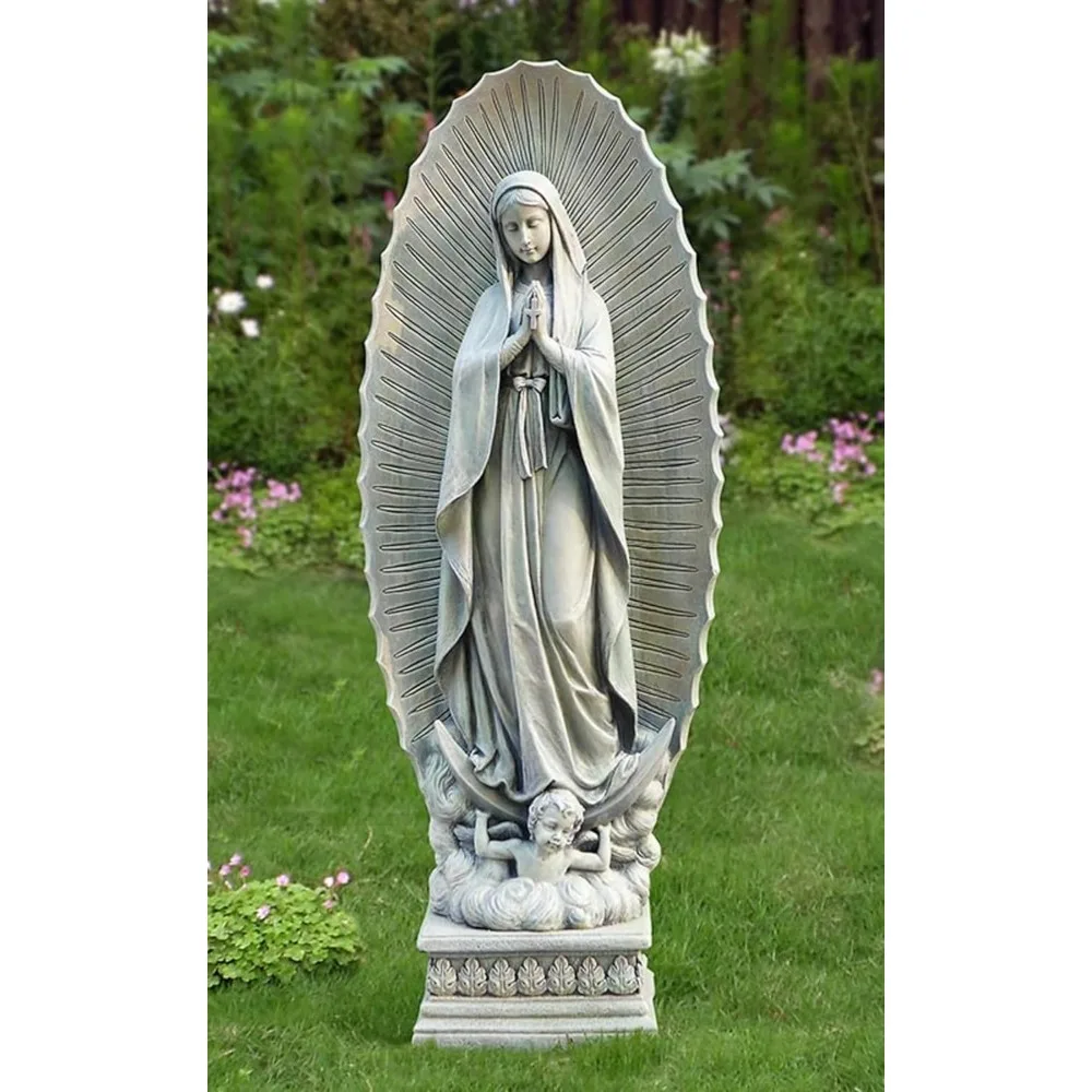 Patung Luar Ruangan Bunda Maria dari Guadalupe 37,5 Inci
