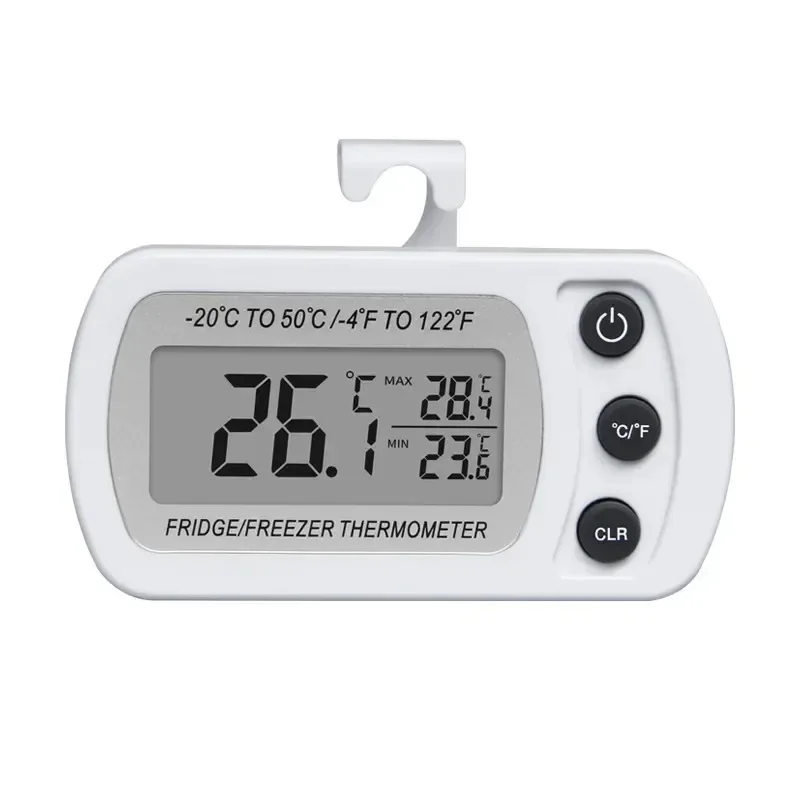 Digital Thermometer, Freezer, Cold Storage, Moisture-Proof, Refrigerator thermometer