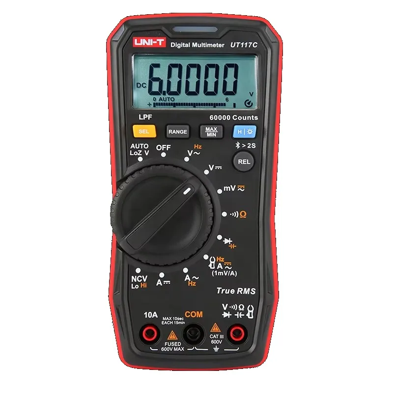 Auto-Range Digital-Multimeter mit Bluetooth AC/DC Spannung Strom Widerstand Volt-Ohmmeter Elektrischer Tester