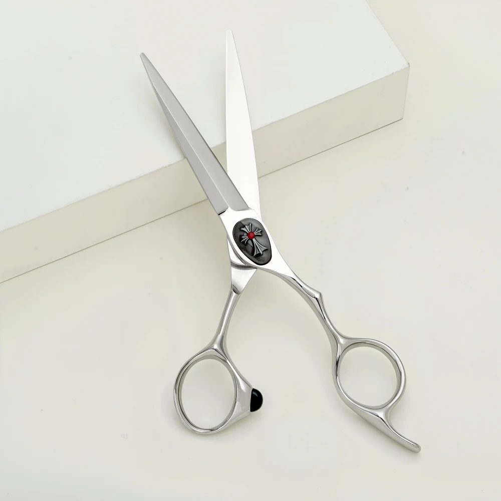 6-Inch Professional Hairdresser Scissors Set Japanese 440C Steel Multi-Purpose Thinning Suitable for Salon And Home Use