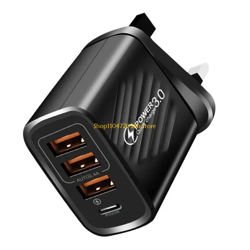 K0EA High Speeded USB 4 Port Intelligent Power Delivery For Multiple Devices