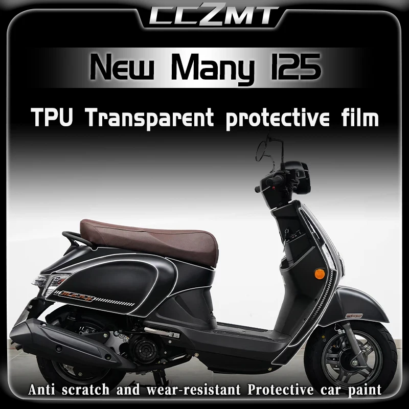 

For KYMCO New Many125 NEW MANG 125 Invisible Car film Transparent Protective Film Body Stickers Modified Accessories