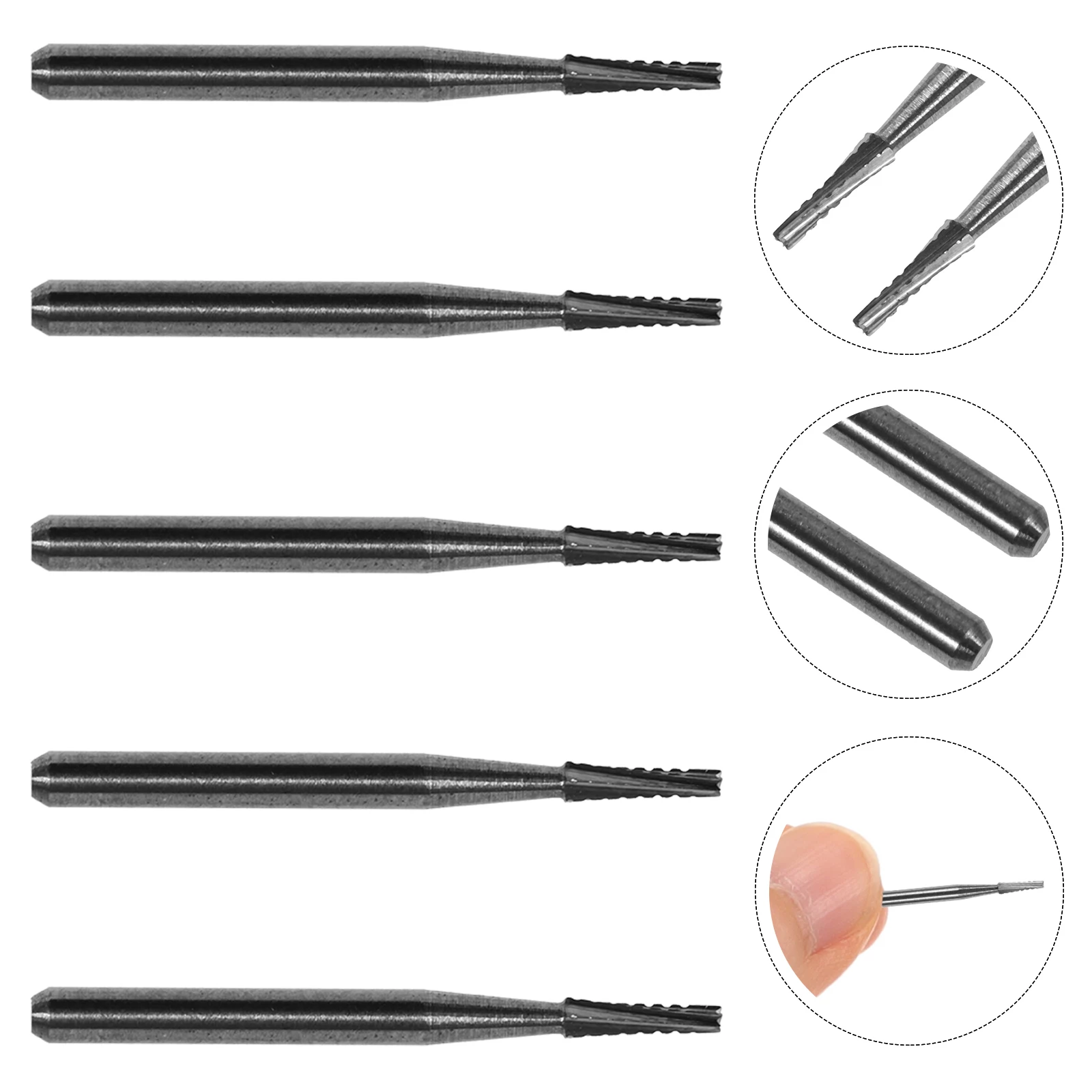 

5 Pcs Glass Repair Tools Car Window Crack Kit Drill Bits Fixture for Windshield Tungsten Steel Alloy