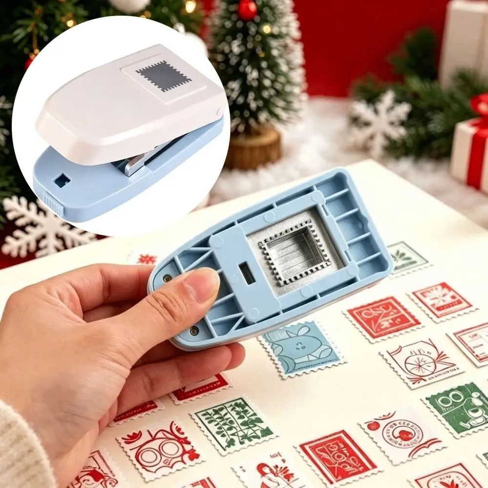 DIY Tools Large Rectangular Stamp Punch Multi-functional Handheld Stamp Cutter Durable DIY Embossing Machine Crafting