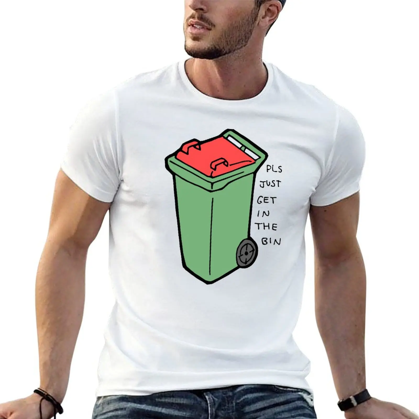 Get in the coloured bin T-Shirt Sweat Resistant Workout Tee Shirt