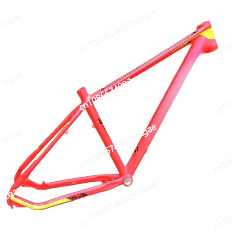 27.5-Inch mountain bike aluminum alloy frame, repainted hidden disc brake, inner wiring frame