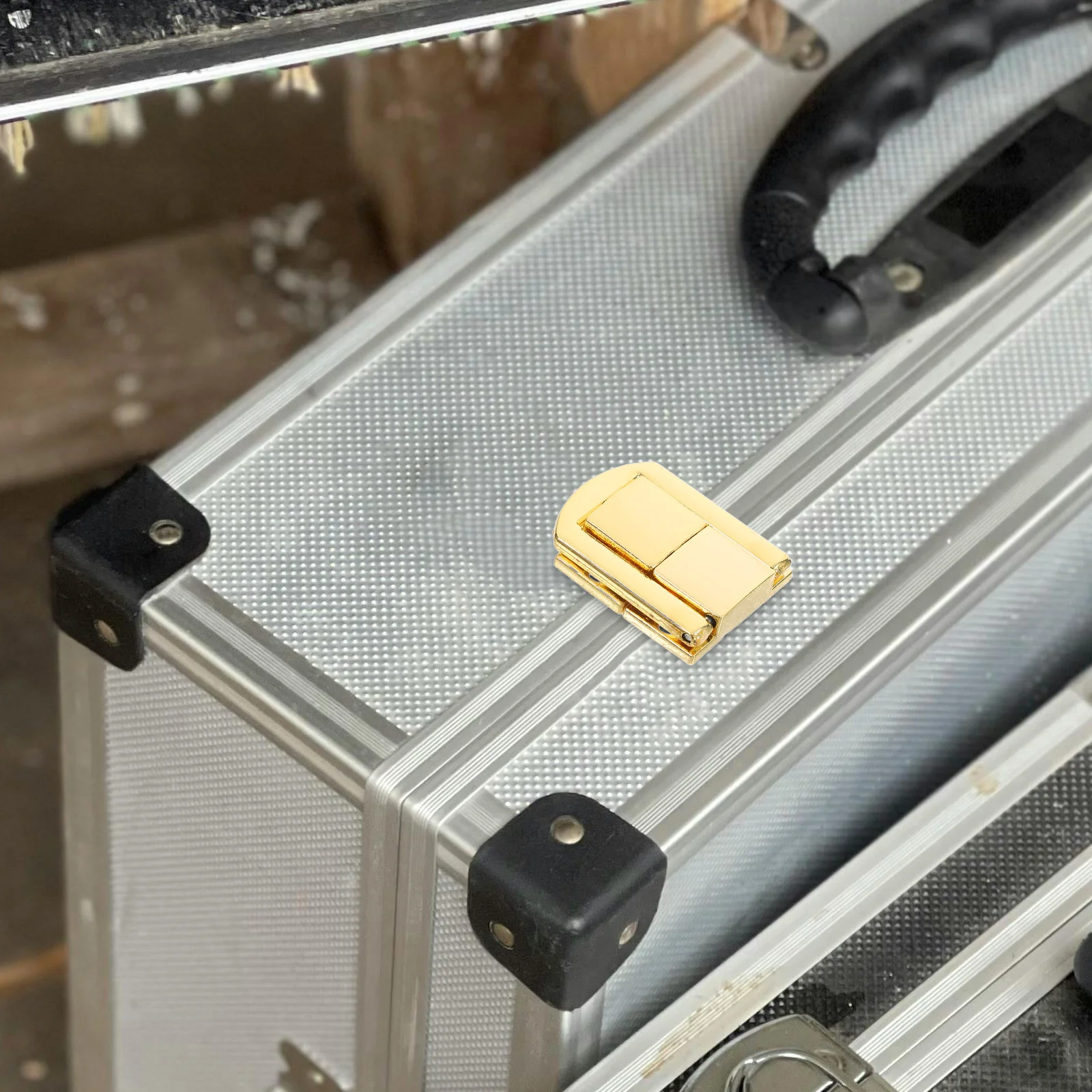 

5Pcs Retro Style Hasp for Wooden Boxes Jewelry Cases Chests Zinc Alloy Material Durable Decorative Latch Security