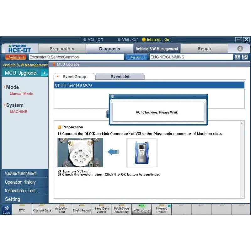 CD de Software de Diagnóstico EPC-SOFTWARE Robex (HCE-DT) DIAGNÓSTICO 2022 CON ACTUALIZACIÓN ILIMITADA para Hyundai