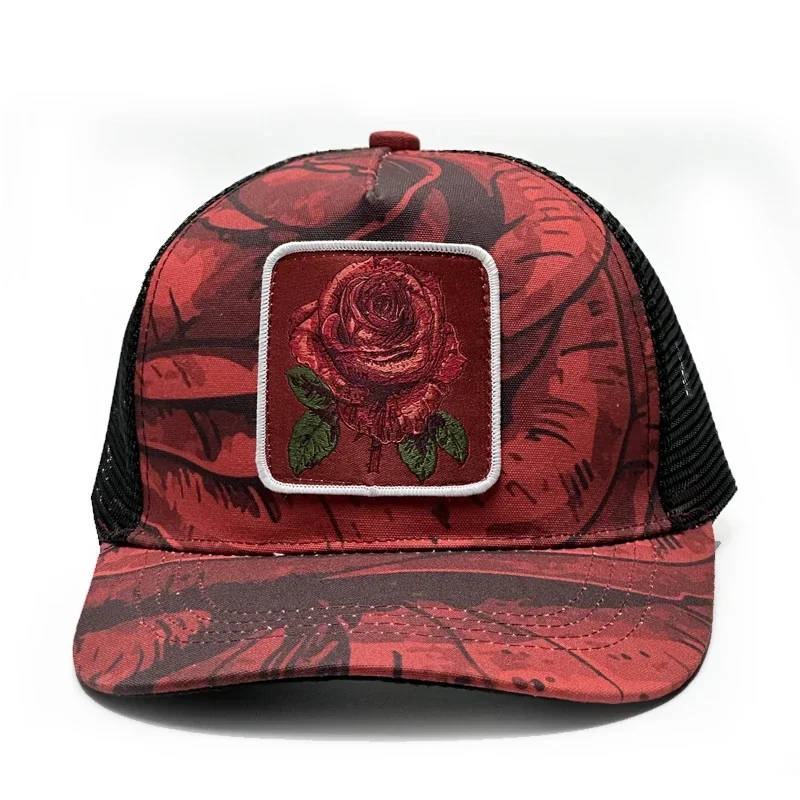 Berretto da baseball di lusso di marca Hip Hop rosa Cappello snapback per sport all'aria aperta per donna Berretti traspiranti unisex Cappello da cavaliere Cappelli da camionista