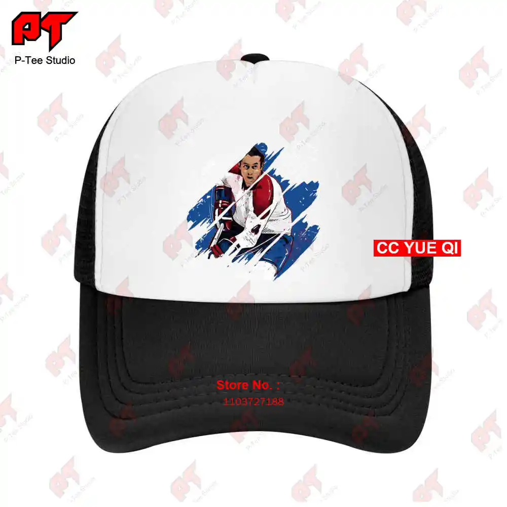 Montreal Nhla 04 Jean Beliveau Stripes Baseball Caps Truck Cap 0LXA