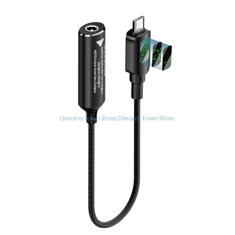 HX6A To USB C Charging Adapters Metal Construction Plug Play Functionality For Crosses Platform Devices