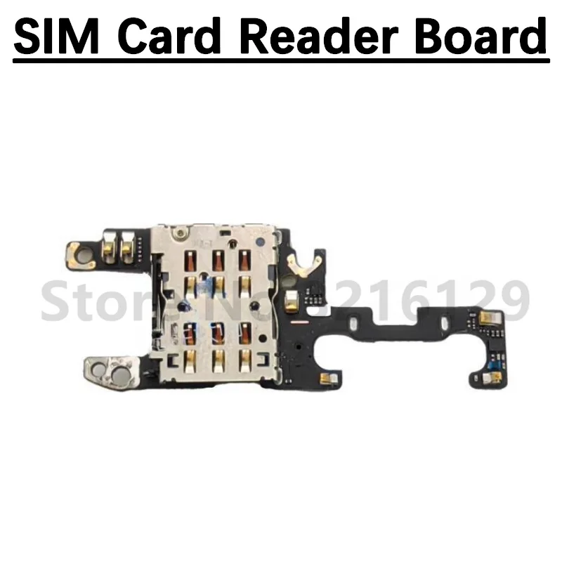 Loudspeaker Earpiece Fingerprint Sensor Off On Motherboard Charging Port Flex Cable SIM Card Reader Board For Huawei P50 Pro