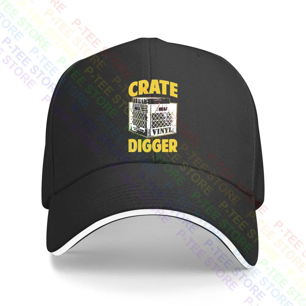 

Crate Digger Vinyl Record Store Day Collector Dj Baseball Cap Snapback Caps Knitted Bucket Hat