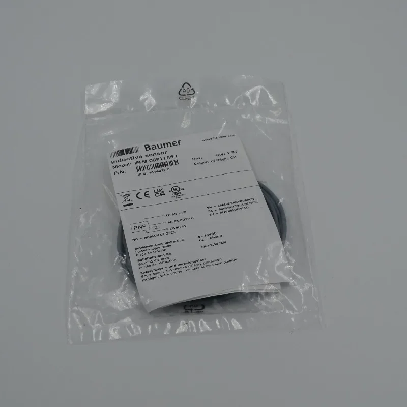 Baumer IFFM 08P17A6/L Inductive Proximity Switch 10142377