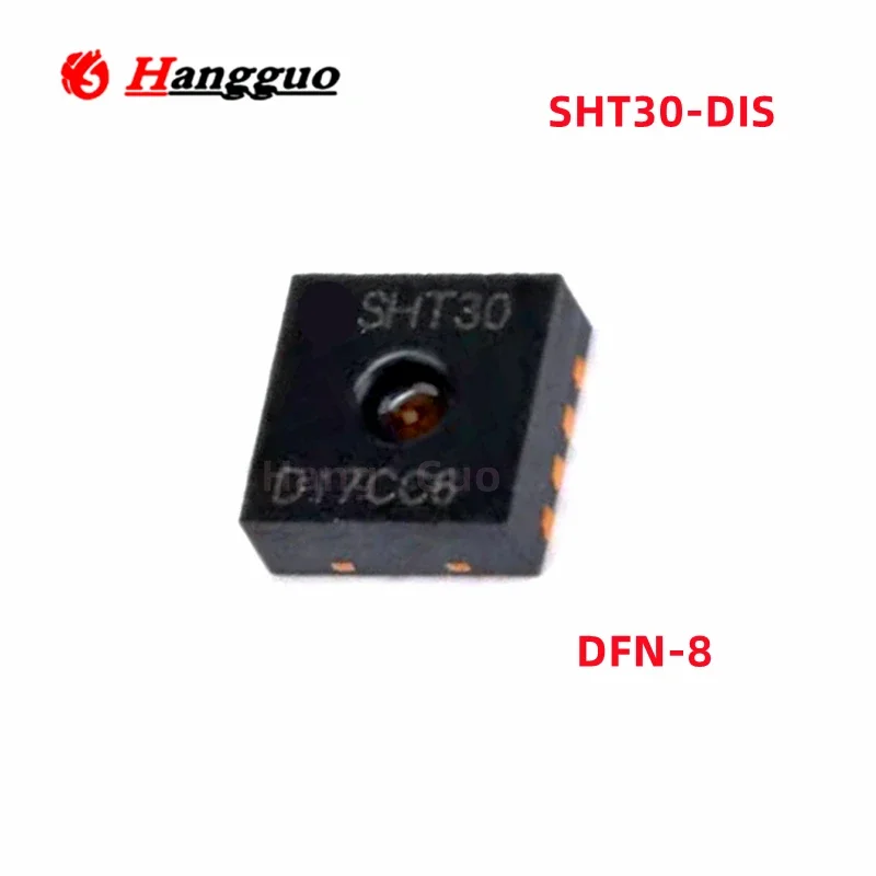 5PCS/Lot Original SHT30 DFN-8 SHT30-DIS DFN-8 digital Temperature and Humidity sensor IC Chip