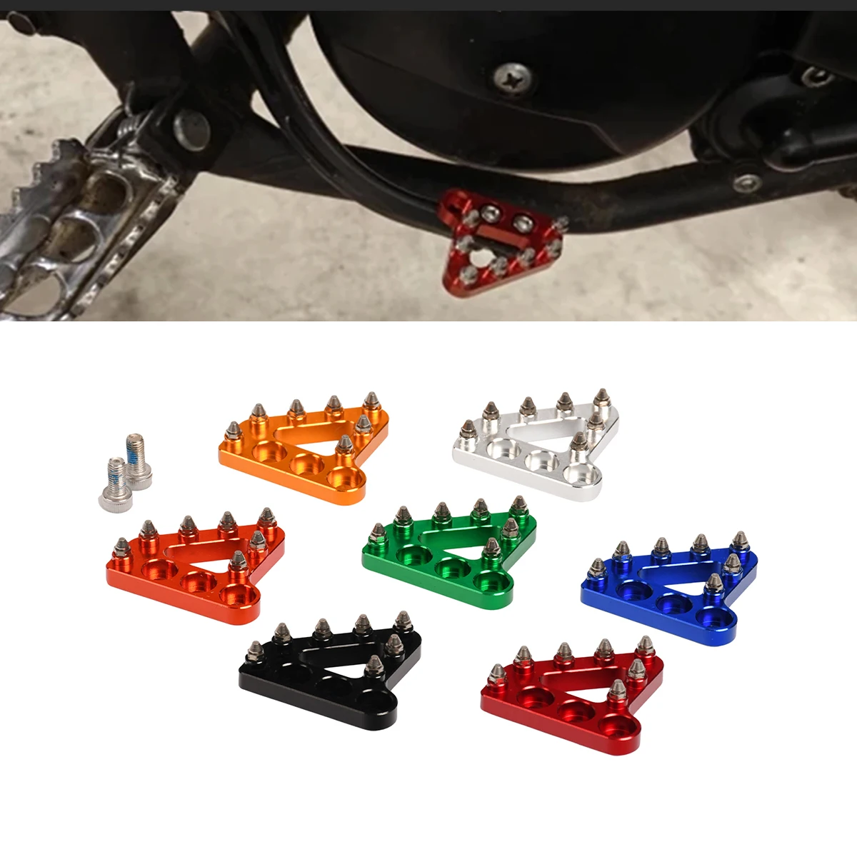 

Brake Pedal Lever Step Plate 690 Enduro SMC Duke 950 990 Adventure For KTM XC XCF EXC300 EXCF XCW SX SXF 125 250 300 350 450 500