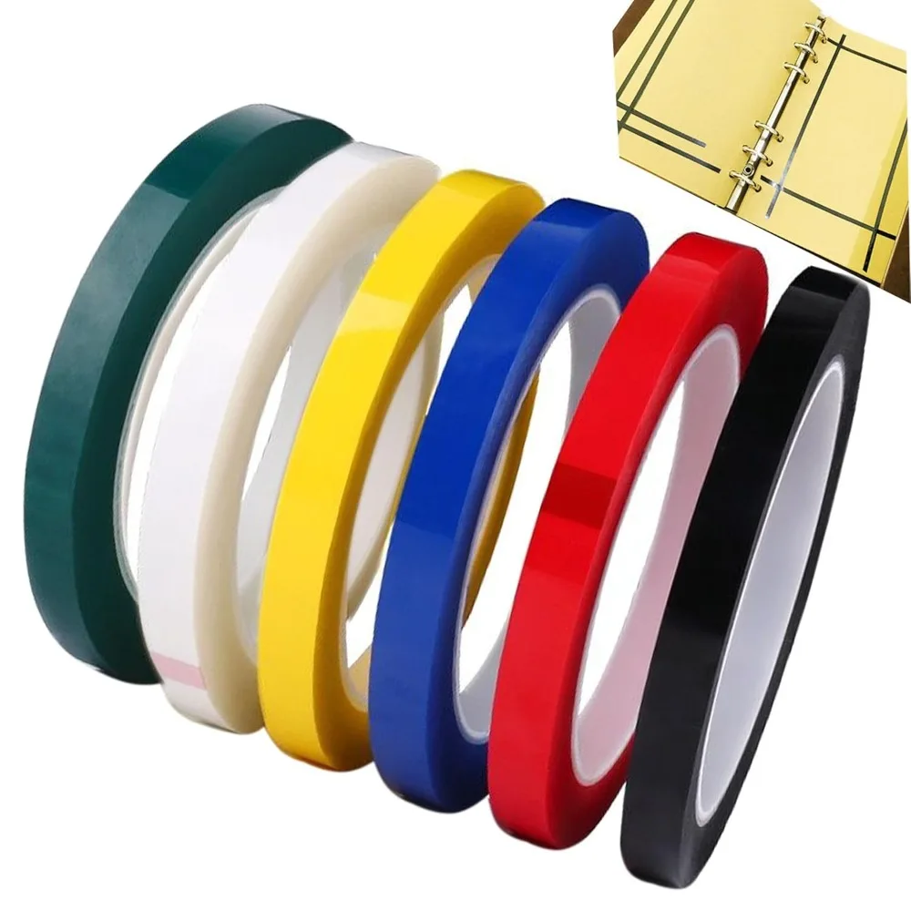 1PCS Tape Multicolore in Mylar Per Avvolgimento Bobina Condensatore Motore Trasformatore Isolato Ad Alta Temperatura