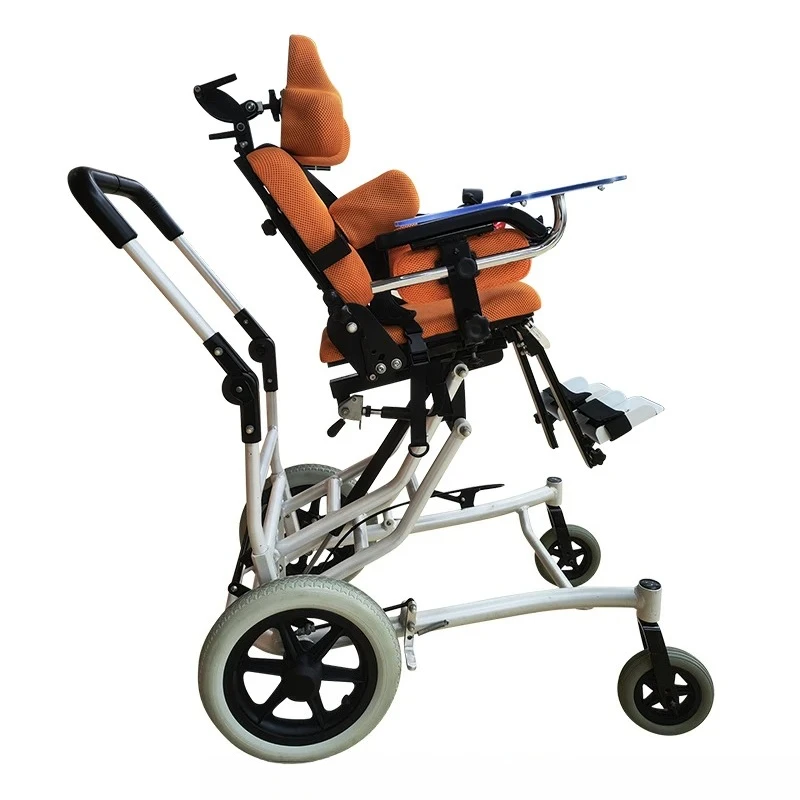 

l Portable Folding Children with CE Can Accept OEM Best Sale Disabled Children Use Aluminum Alloy Frame Manua