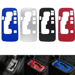 Trim Gear Frame Cover Gear Shift Box Cover for Jeep Wrangler 2012-2018 JK JKU Sport Gear Shift Panel Trim Interior Decoration
