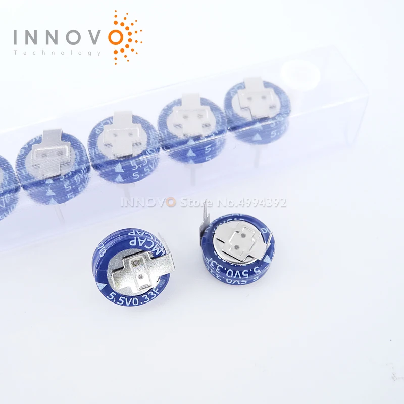 10pcs/lot SE-5R5-D334VYH3E SE-5R5 Capacitor SCAP 330mF 5.5V 10mm New original