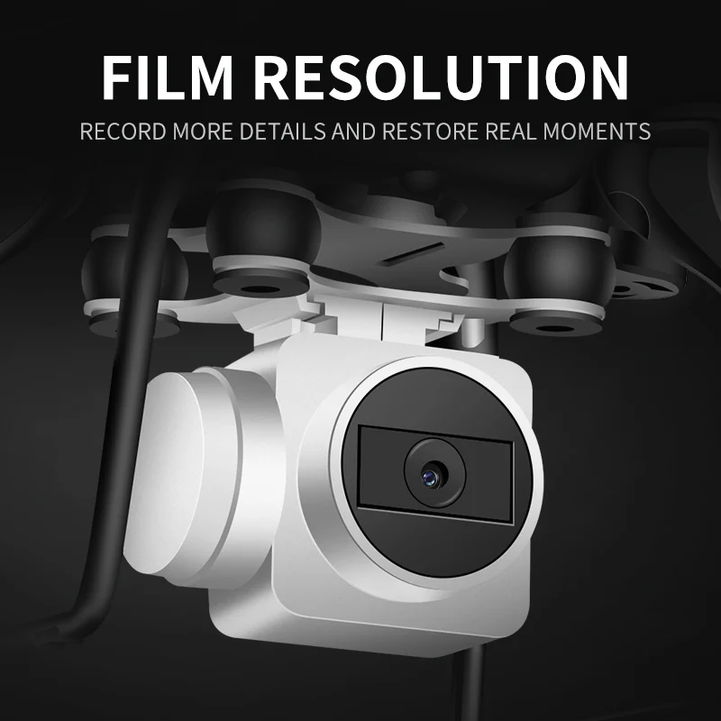 SH5H Quadcopter With Camera 4K WIFI Real Time Video Altitude Hold Headless One Key Return FPV Racing RC Drones With Camera HD