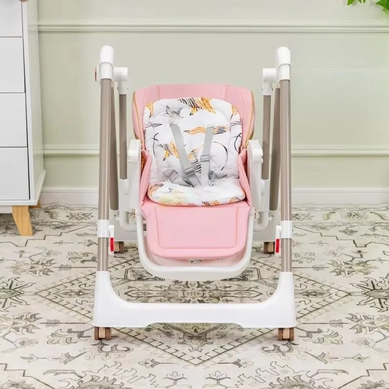 Foldable Adjustable Height Swing Baby Feeding Chair for Feeding