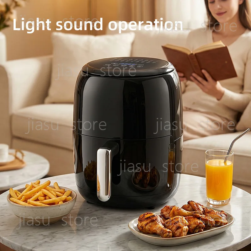6L Large Capacity Household Air Fryer, Multi-functional Electric Oven for Baking Roasting & French Fries Making