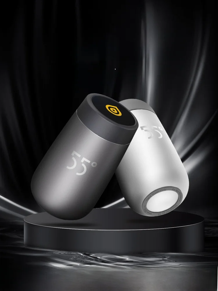 

Термос LKK Qui Cooling 36 из нержавеющей стали с персонализированной гравировкой, умный контроль температуры 55°C, для студентов