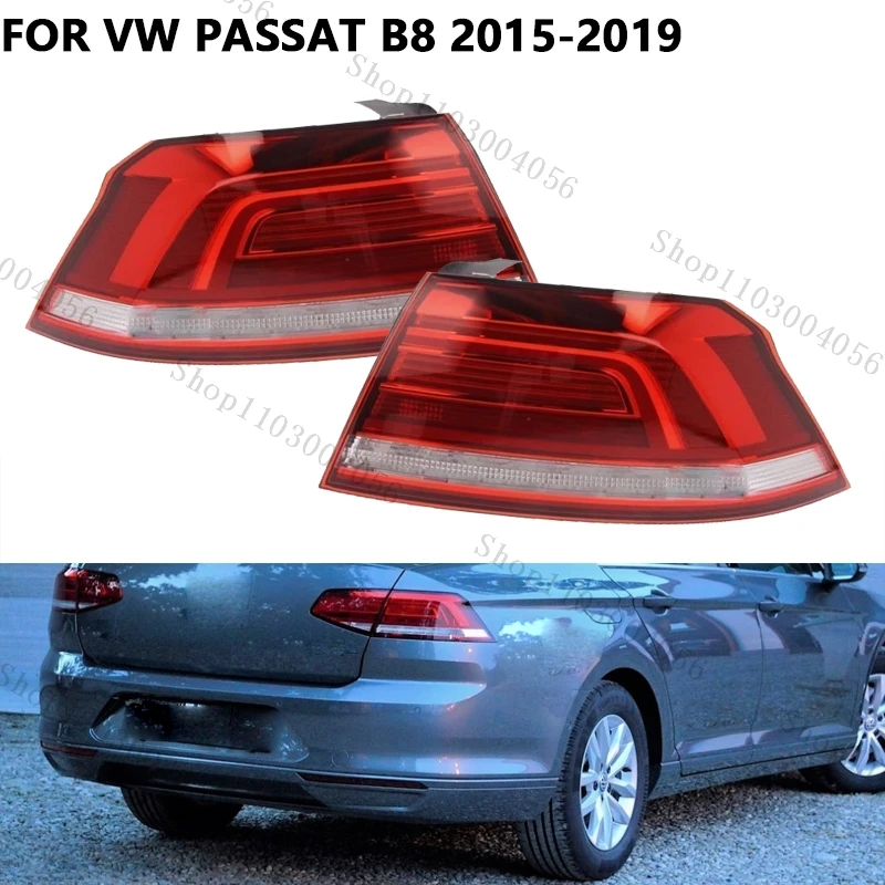 

Для Volkswagen VW Passat B8 2015 2016 2017 2018 2019 задний фонарь стоп-сигнал сигнальная лампа автомобильные детали