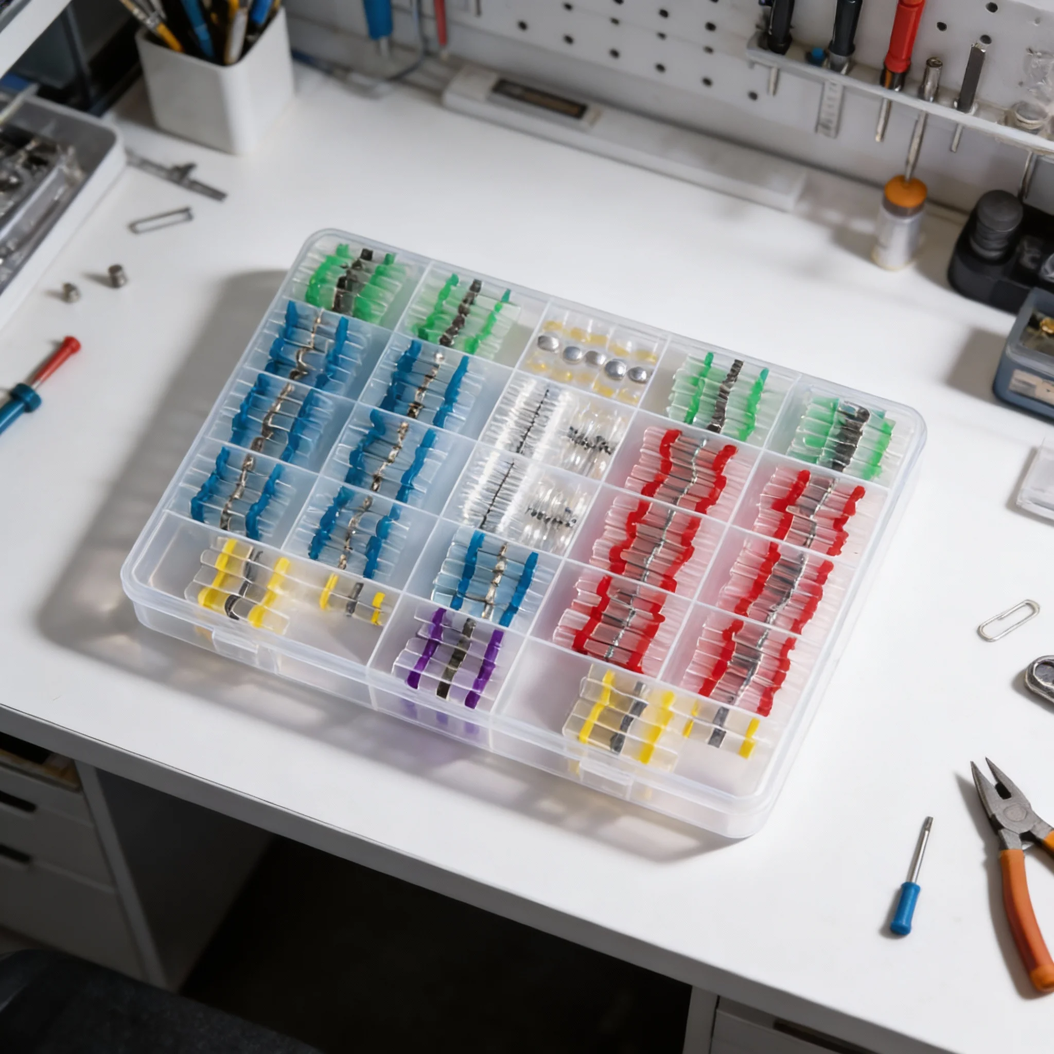 

400pcs/set Solder Seal Heat Shrink Terminals Waterproof Wire Connectors For Automotive Systems Repair Accessories