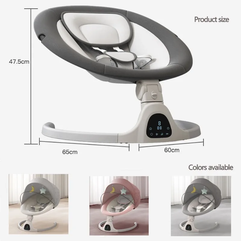 Rocker Swing Baby Supplies & Products Automatic 3 in 1 Baby Rocking Chair With Optional Toy Bar Electric Swing fo