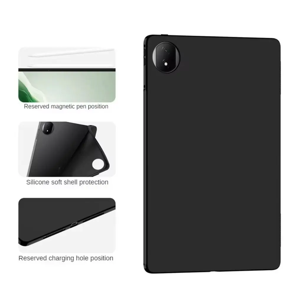 New TPU Tablet Case Anti-Scratch Ultra-thin Back Cover Soft Shockproof Protective Shell for Honor MagicPad 2 12.3inch