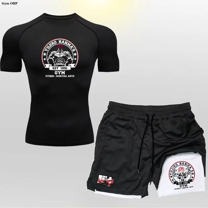 

Men's and Women's Sports Tight Gym Super Sports Running T-shirt Top Men's Fast